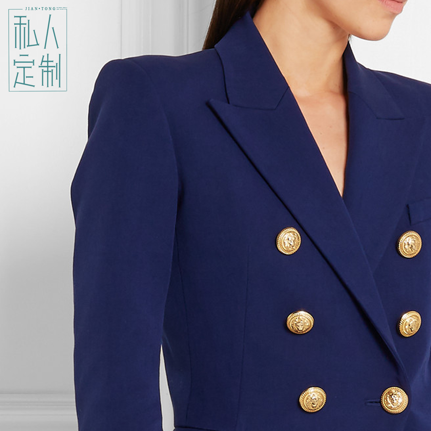 Allingentle Double-Breasted Bl - Double Breasted Blazer recensie en prijs