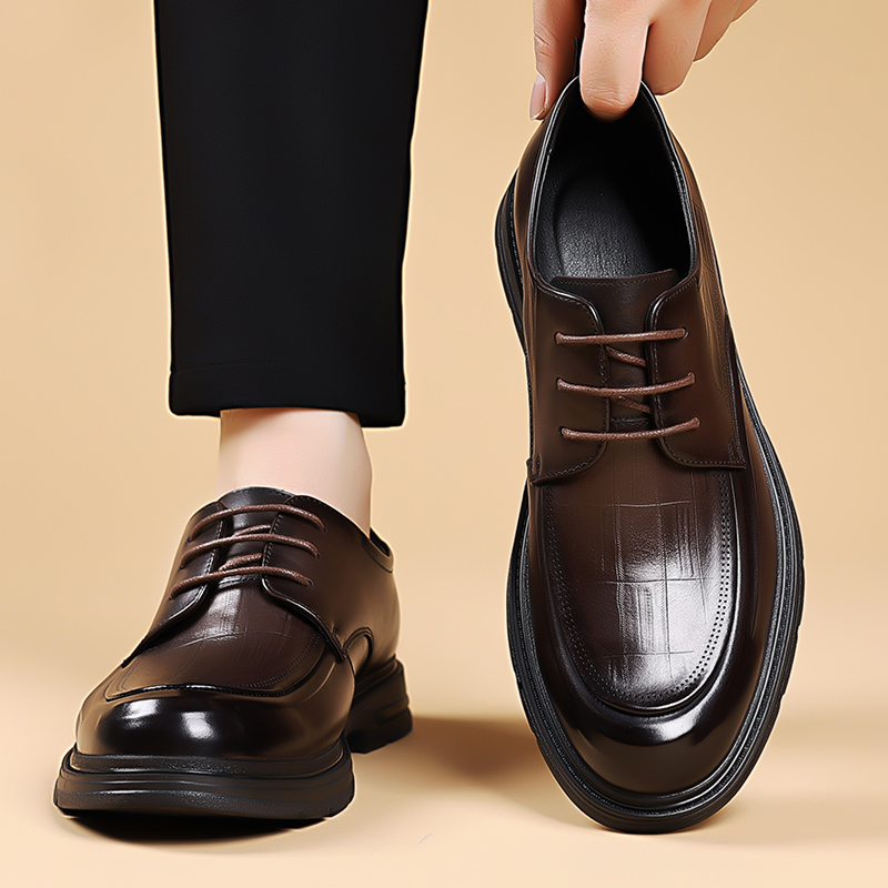 Men's Leather Slip-on Business - Formal Men Daily Wear Shoes recensie en prijs