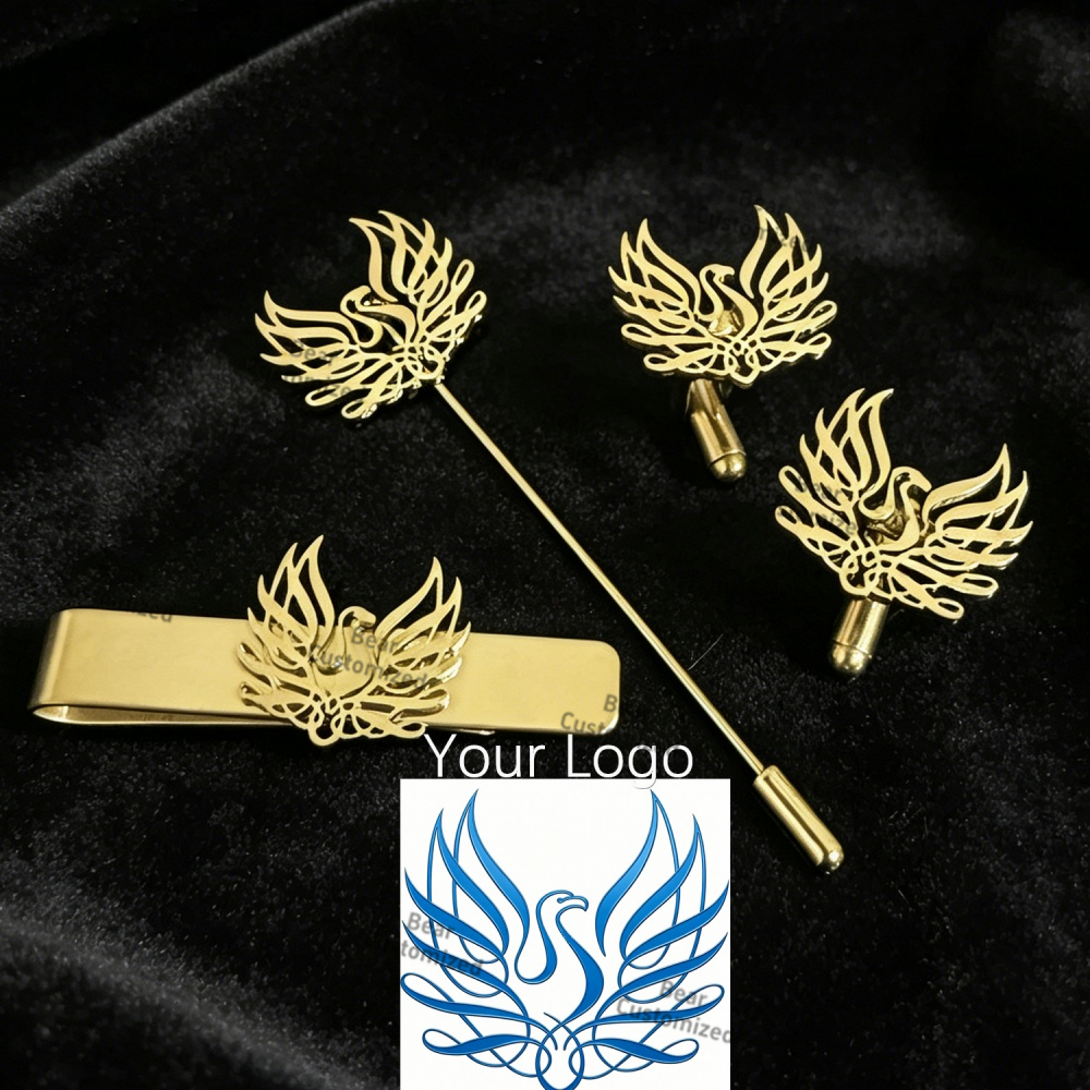 Custom Cufflink Tie Set Bar Pe - Men'S Formal Wear For A Wedding recensie en prijs