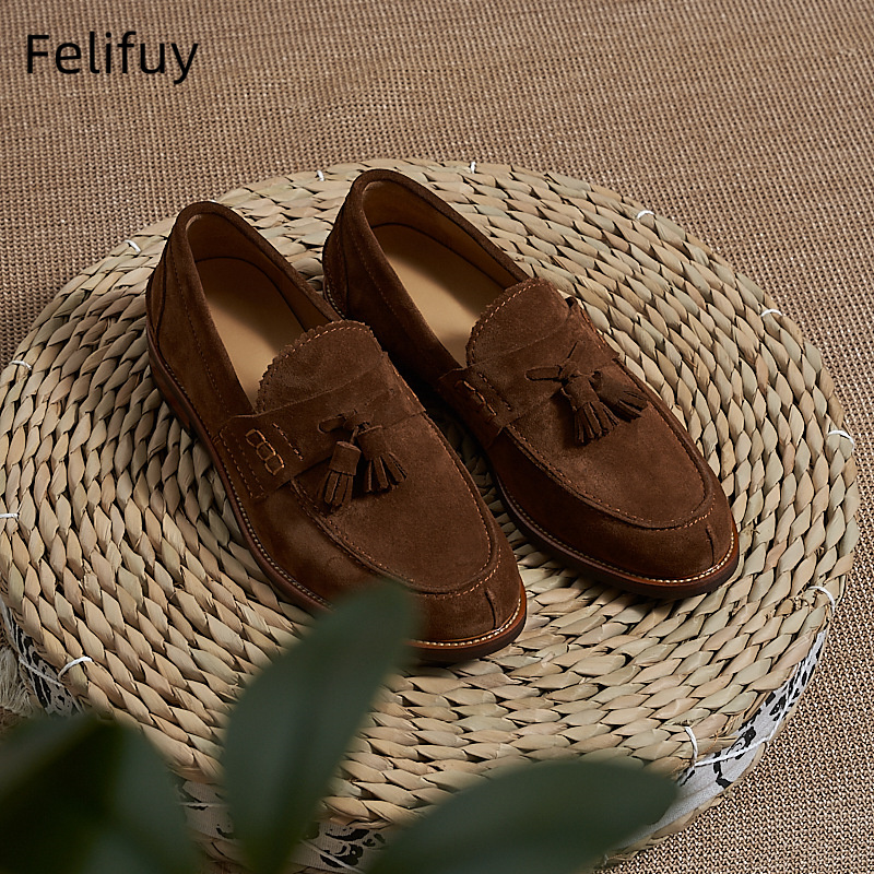 New Brown Men Flat Loafers Cow - Men'S Formal Wear For A Wedding recensie en prijs