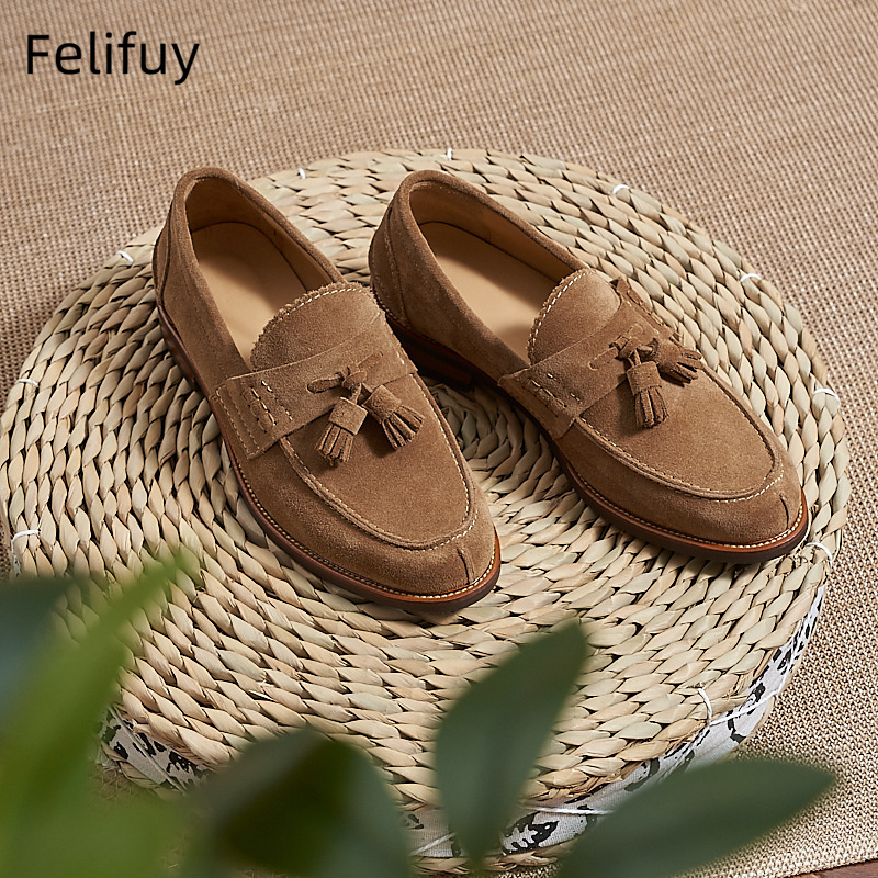 New Brown Men Flat Loafers Cow - Men'S Formal Wear For A Wedding recensie en prijs