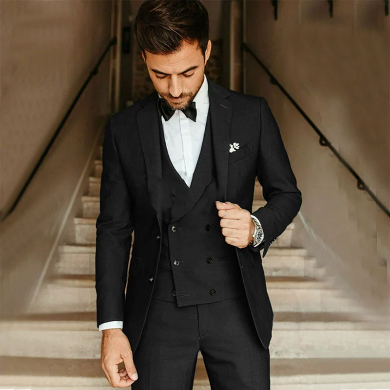 Men's Slim Fit Three-Piece Sui - High End Men'S Formal Wear recensie en prijs