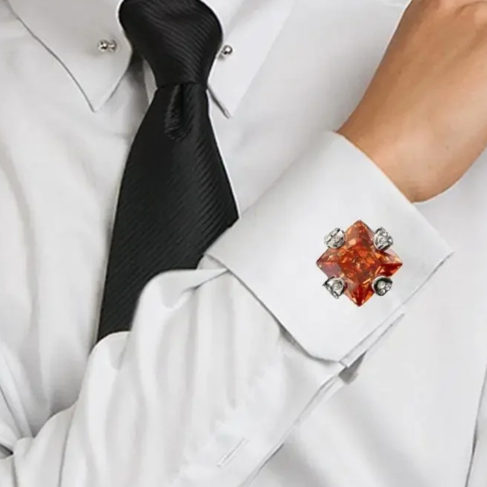 New Men's Luxury Rhinestone Cu - Men'S Formal Wear Jewelry recensie en prijs
