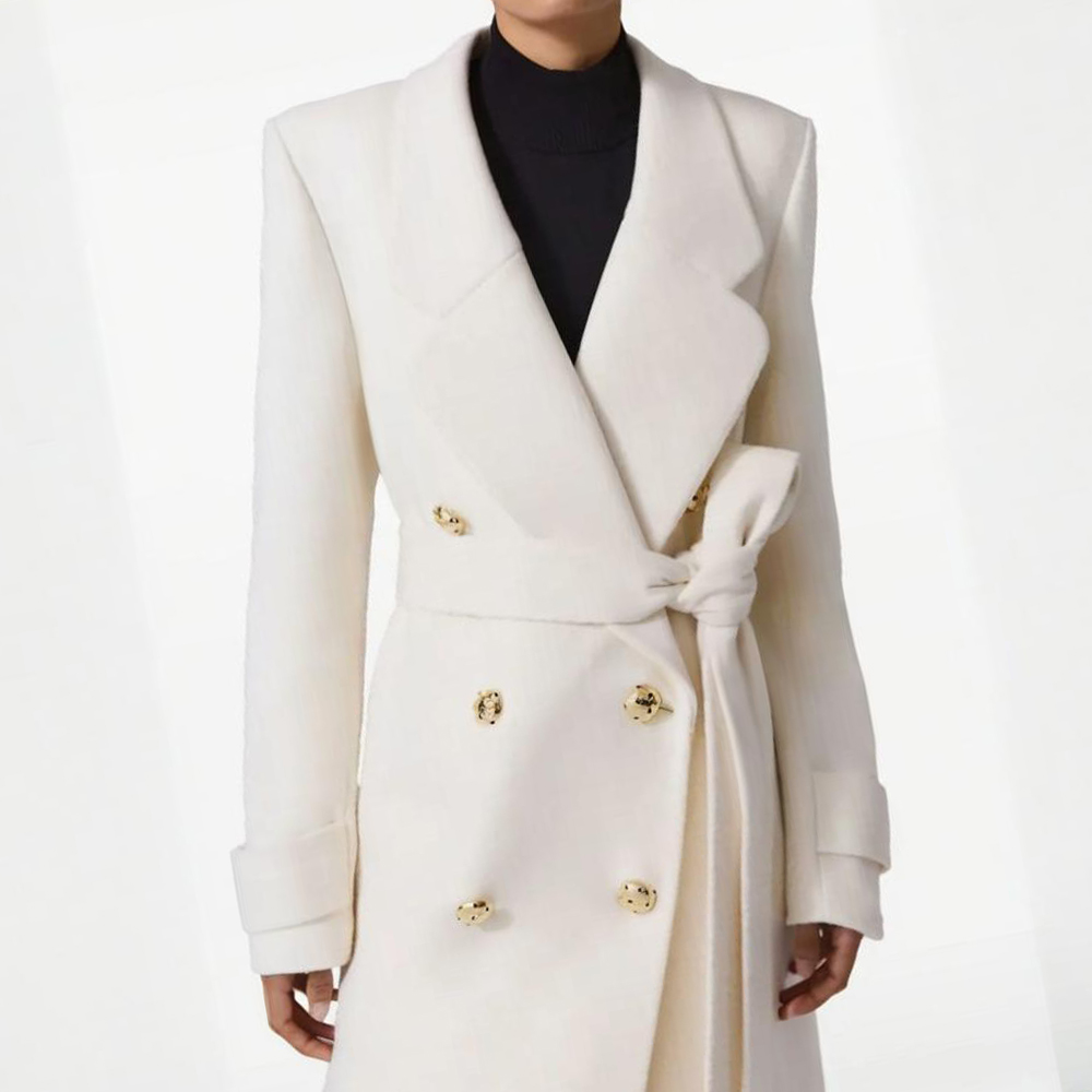 Allingentle Woolen Overcoat fo - Double Breasted Blazer recensie en prijs