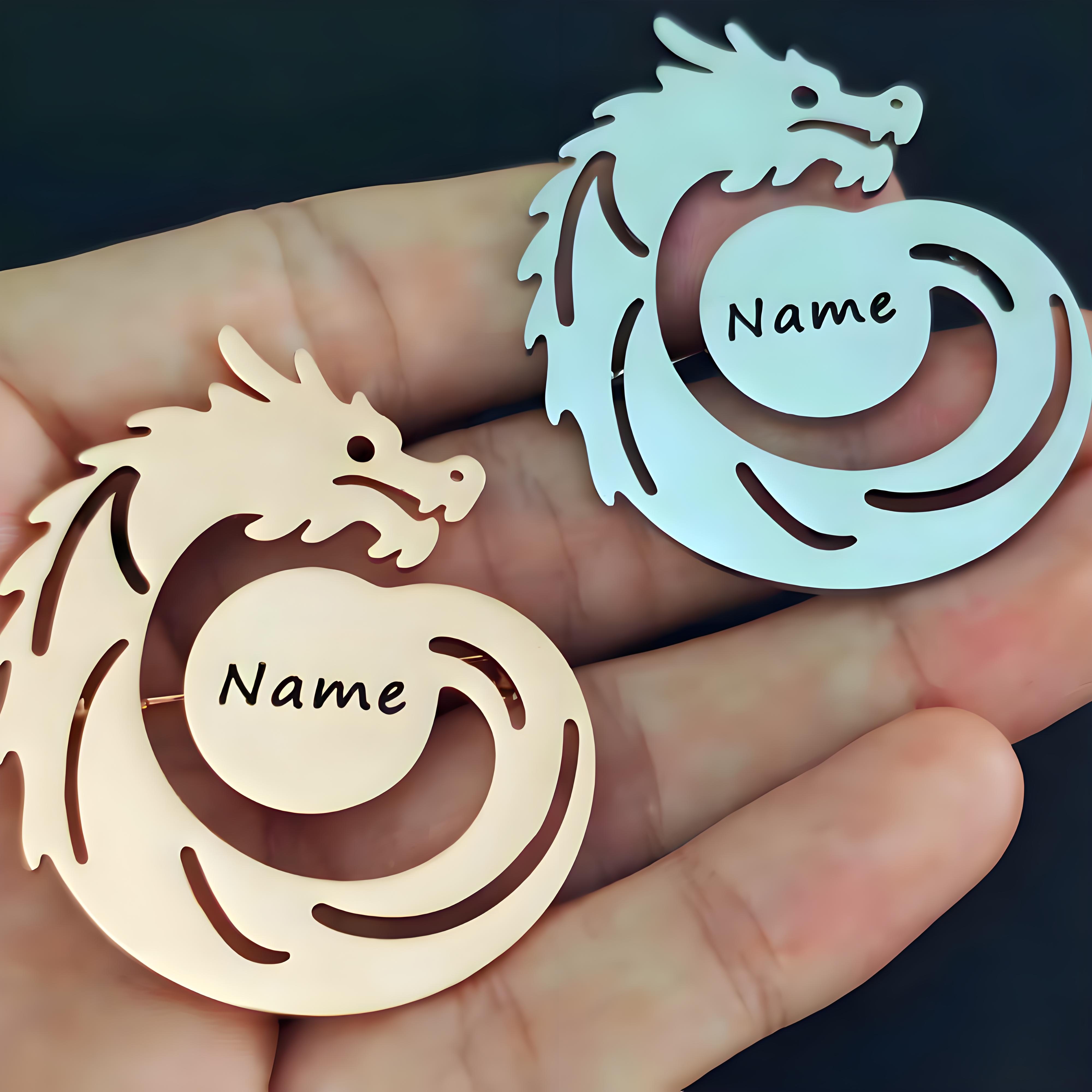 Custom Name Dragon Brooch, Per - Men'S Formal Wear Jewelry recensie en prijs