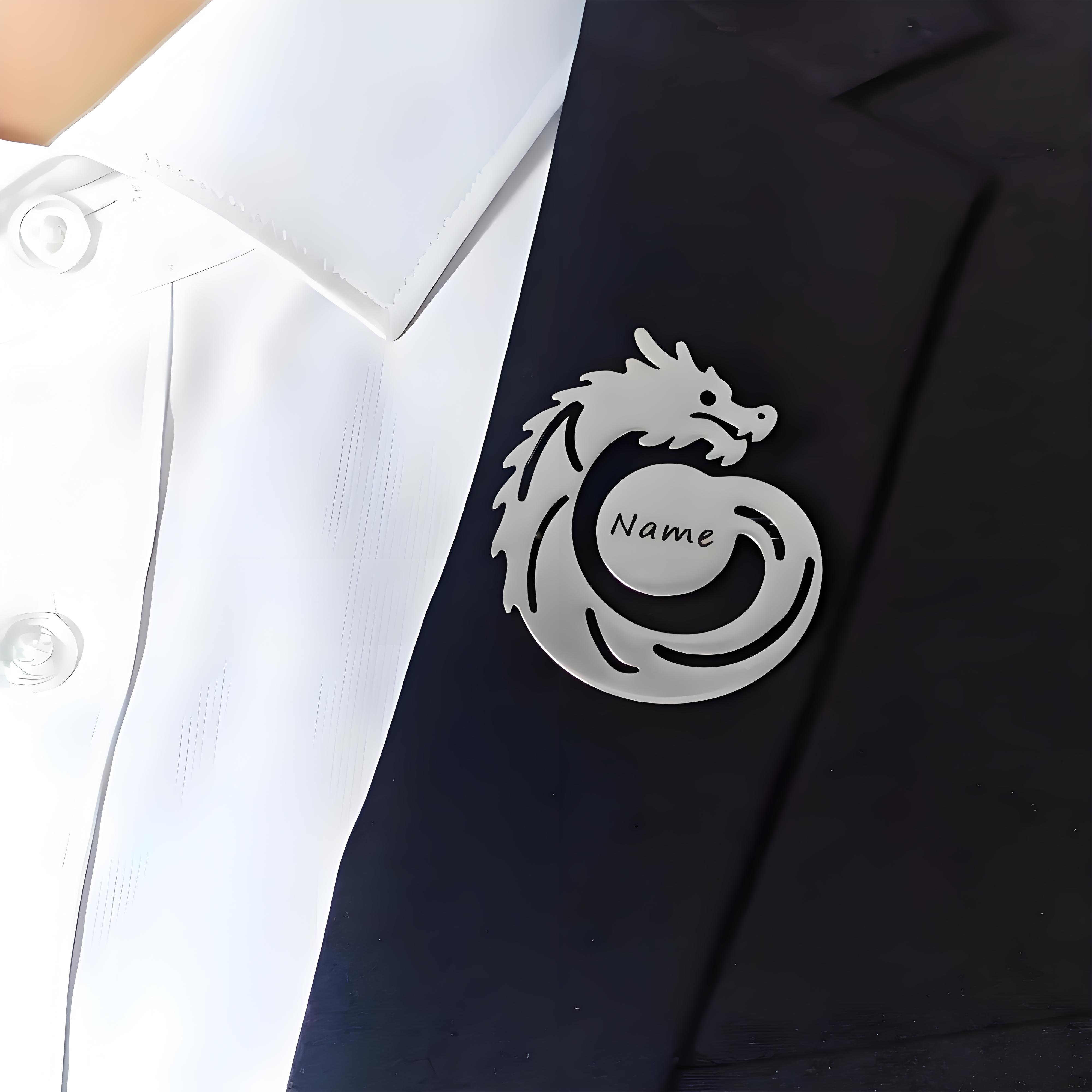 Custom Name Dragon Brooch, Per - Men'S Formal Wear Jewelry recensie en prijs