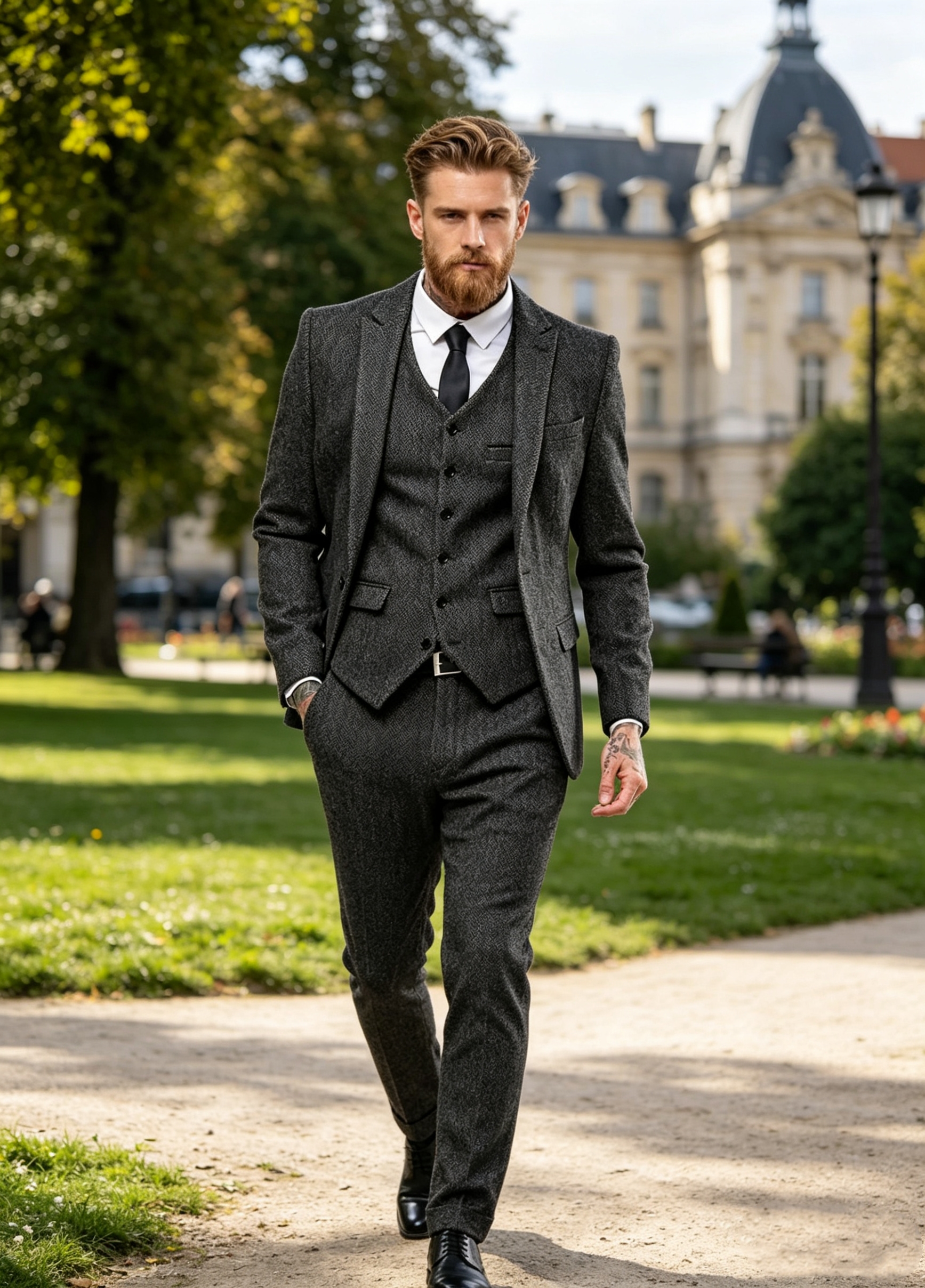 Dark Brown Wool Tweed Winter S - Men'S Formal Wear For A Wedding recensie en prijs