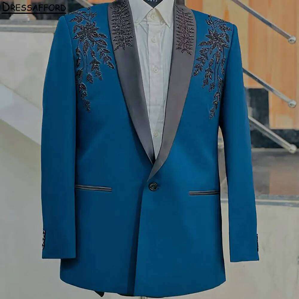 Blue Men Business Appliques La - Men'S Formal Wear No Suit recensie en prijs