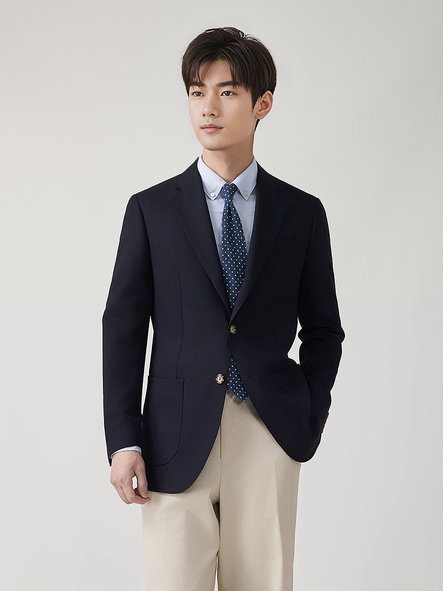 Men's Premium 50% Wool Blazer  - Men'S Formal Wear For Graduation recensie en prijs