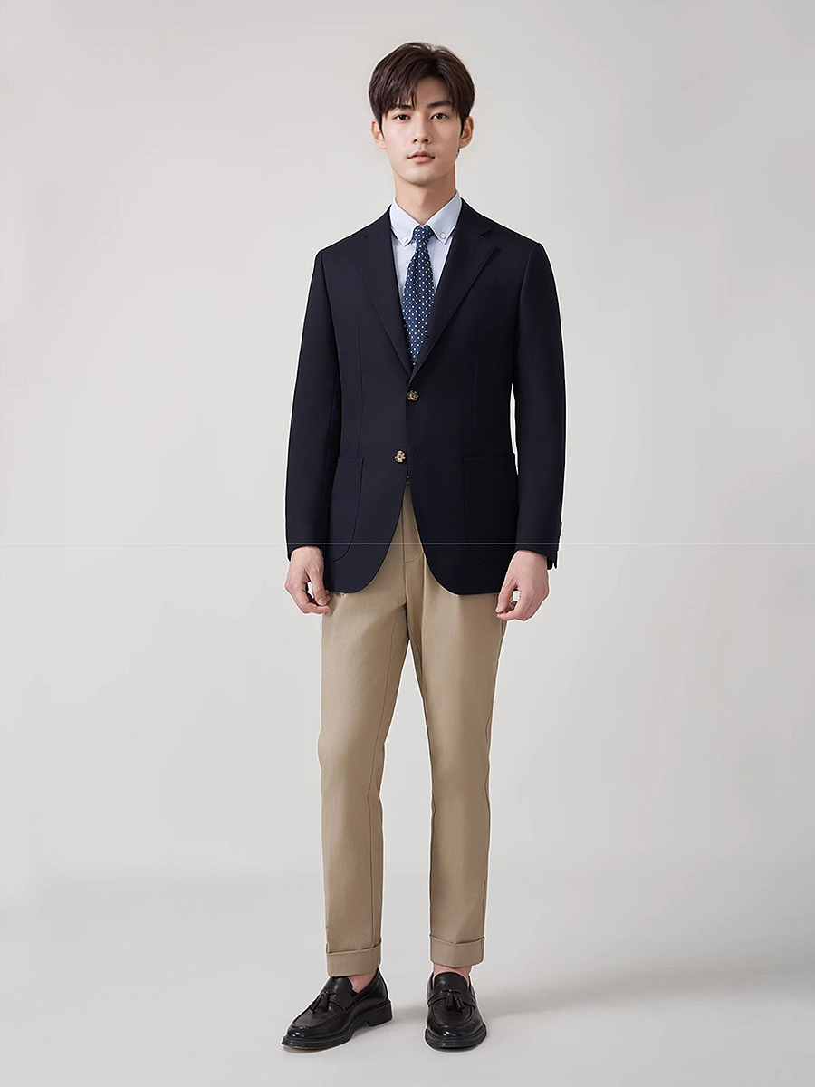 Men's Premium 50% Wool Blazer  - Men'S Formal Wear For Graduation recensie en prijs