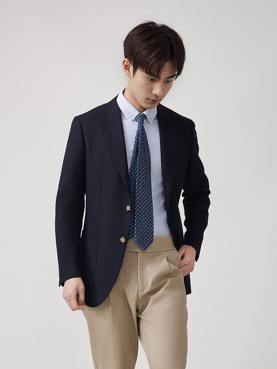 Men's Premium 50% Wool Blazer  - Men'S Formal Wear For Graduation recensie en prijs