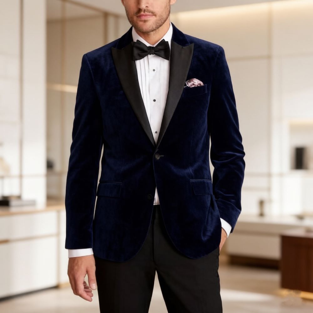 Velvet Formal Suits for Men Sl - Men'S Formal Wear For Reception recensie en prijs