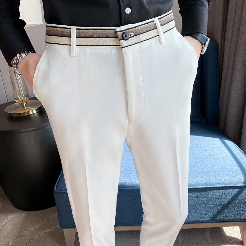 Fashion Waist Stripes Suit Pan - Men'S Formal Wear For A Wedding recensie en prijs