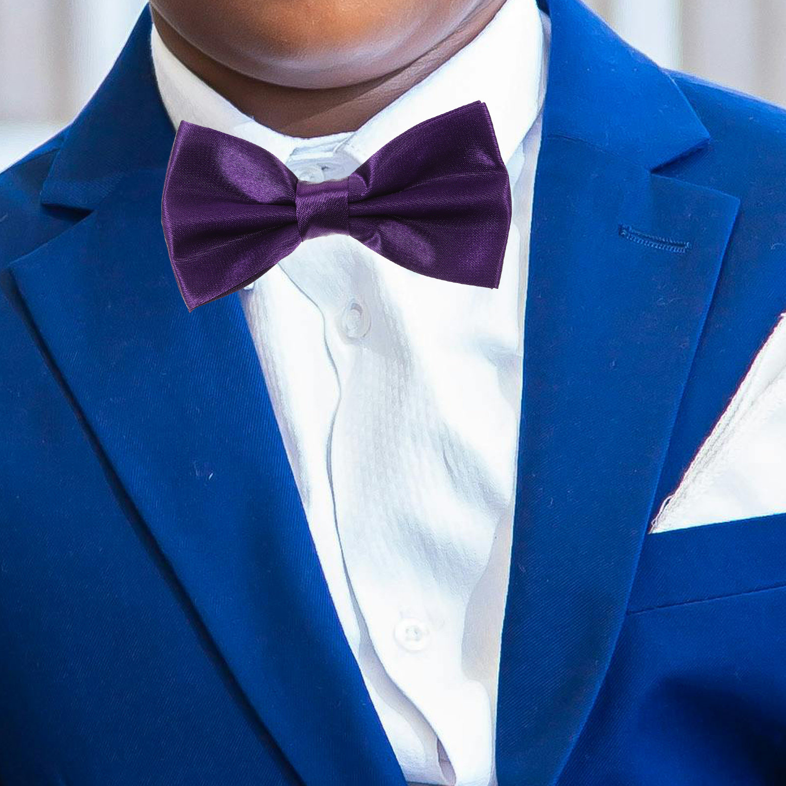 1Set Elegant Satin Bow Tie Cum - Men'S Formal Wear For Graduation recensie en prijs