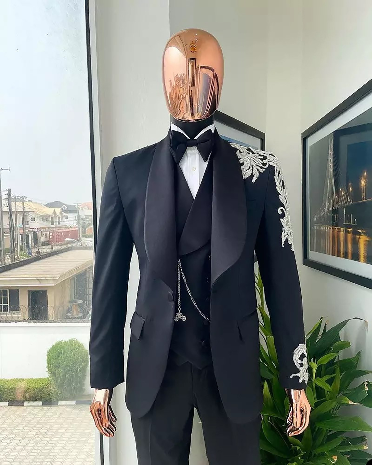 Piece Wedding Tuxedos Men Suit - Men'S Formal Wear No Suit recensie en prijs