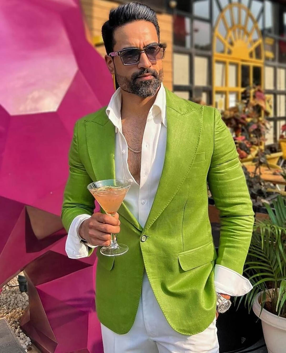 Handsome Green Groom Men Weddi - Men Formal Wear Modern recensie en prijs