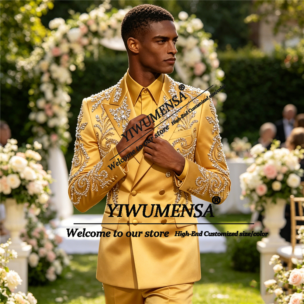 Sparkly Satin Suit Men Formal  - High End Men'S Formal Wear recensie en prijs
