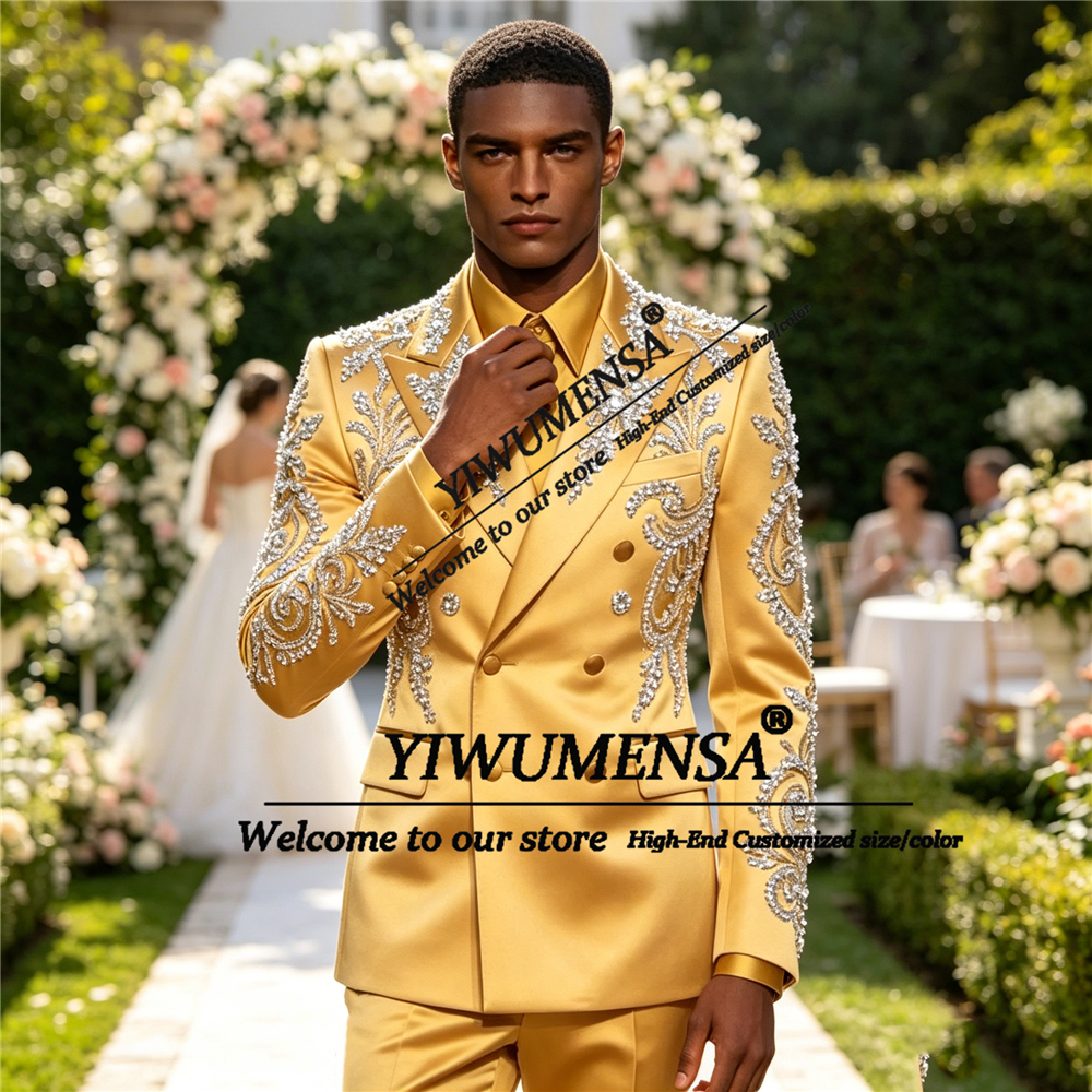Sparkly Satin Suit Men Formal  - High End Men'S Formal Wear recensie en prijs