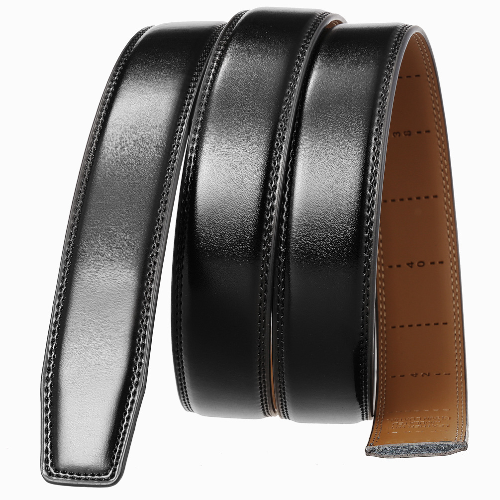 3-3.1cm Width Cowskin Leather  - Formal Belt Leather Thin recensie en prijs