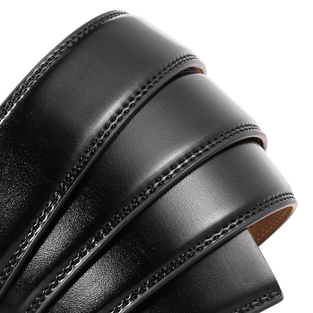 3-3.1cm Width Cowskin Leather  - Formal Belt Leather Thin recensie en prijs