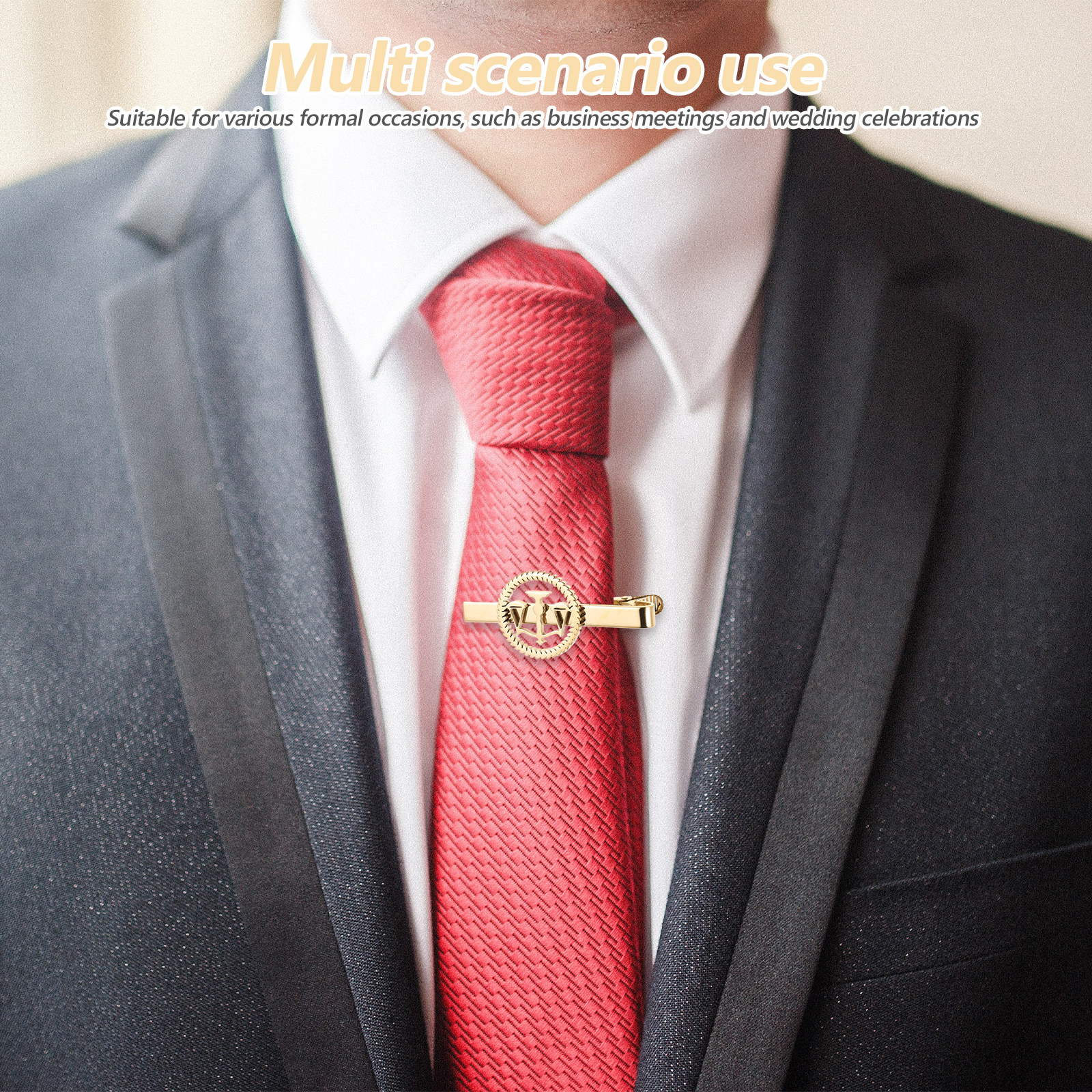 Stainless Steel Libra Tie Clip - Men'S Formal Wear Jewelry recensie en prijs