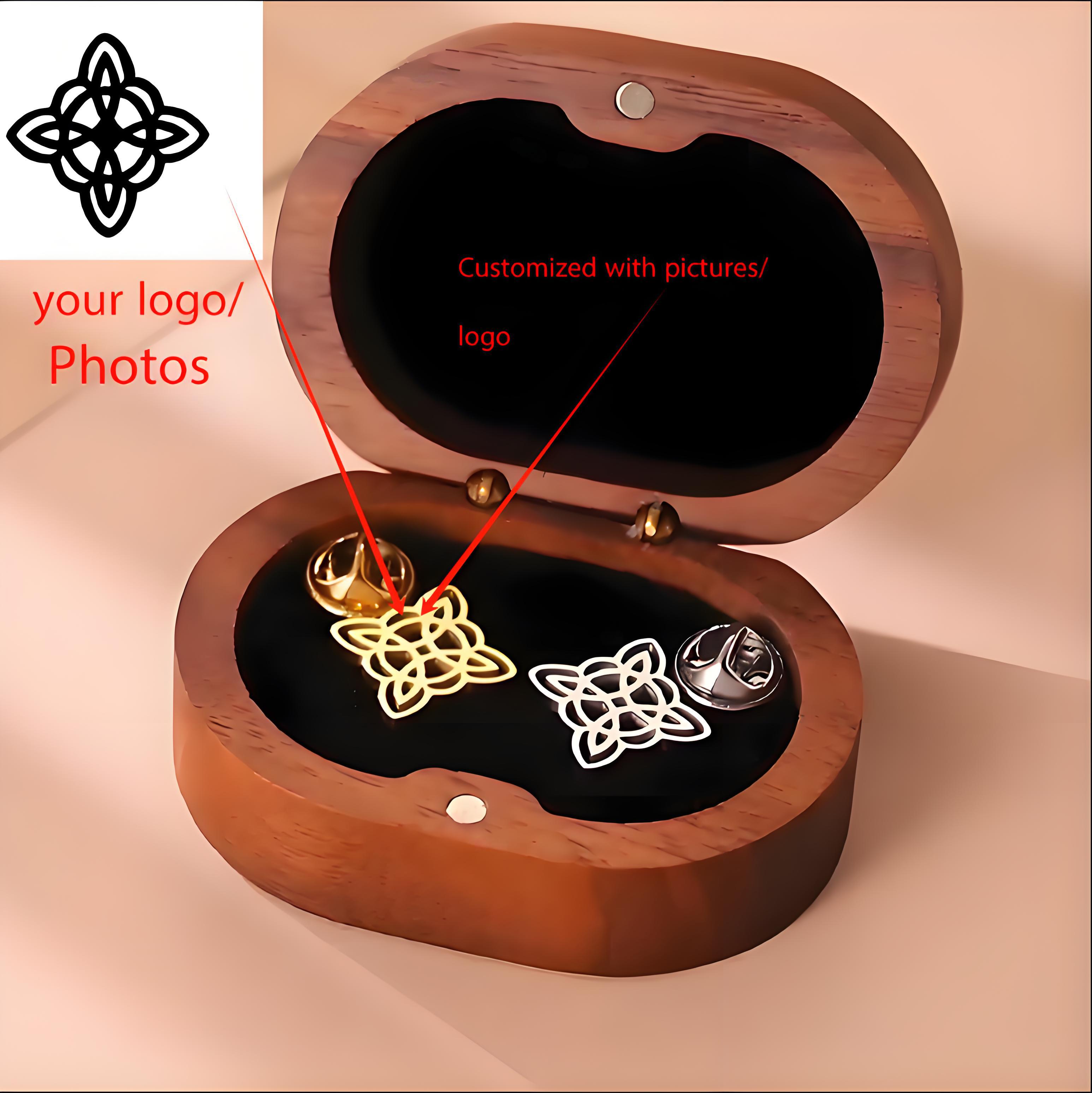 High - End Custom Logo Brooch  - Men'S Formal Wear Jewelry recensie en prijs