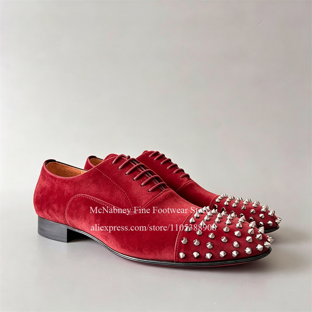 Spike Studs Leather Dress Shoe - Men Formal Party Wear Dress recensie en prijs