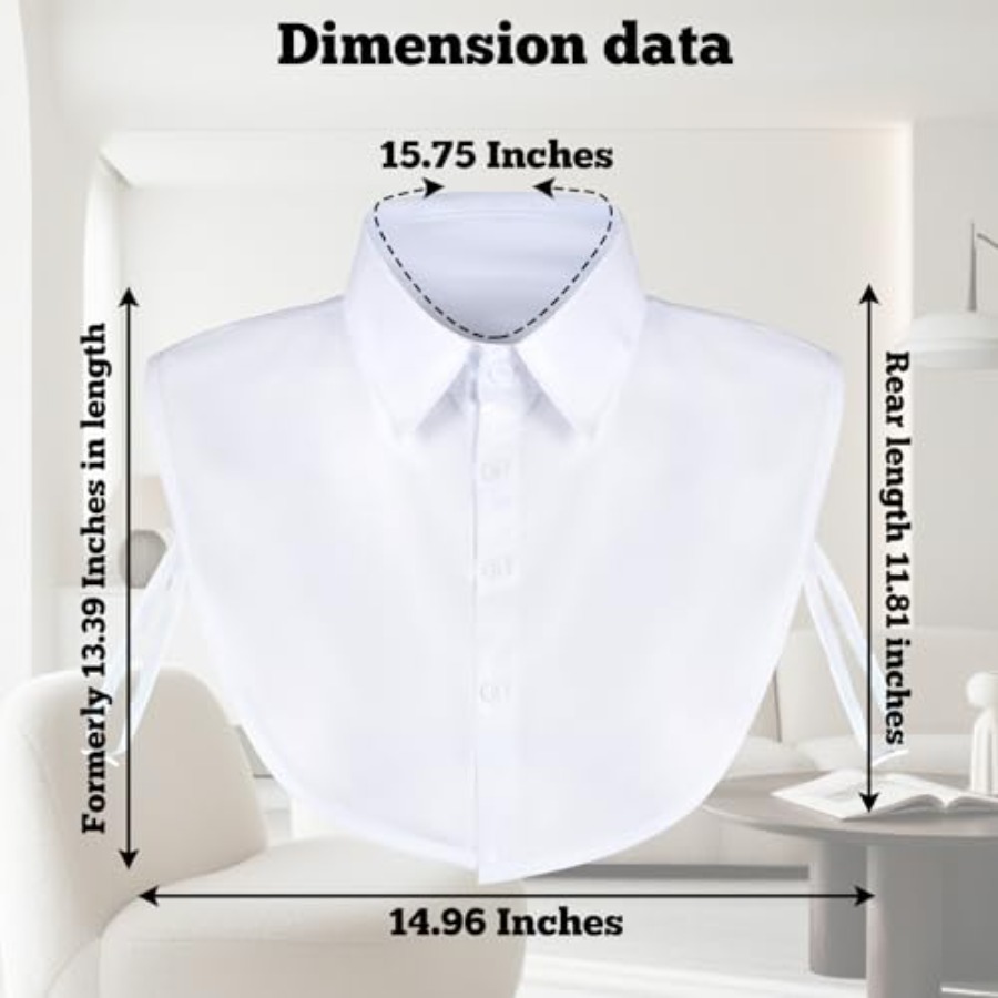 1Pc Fake Collar Detachable Dic - Men'S Formal Wear For Graduation recensie en prijs