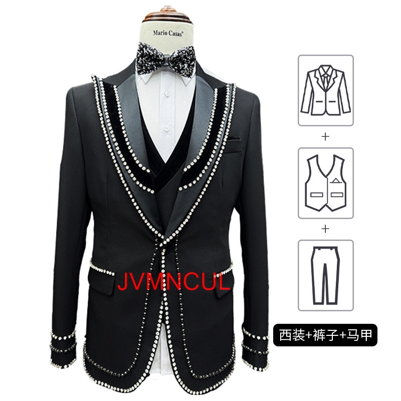 Men's Fashion 3 Piece Suit Sli - Men'S Formal Wear For Reception recensie en prijs