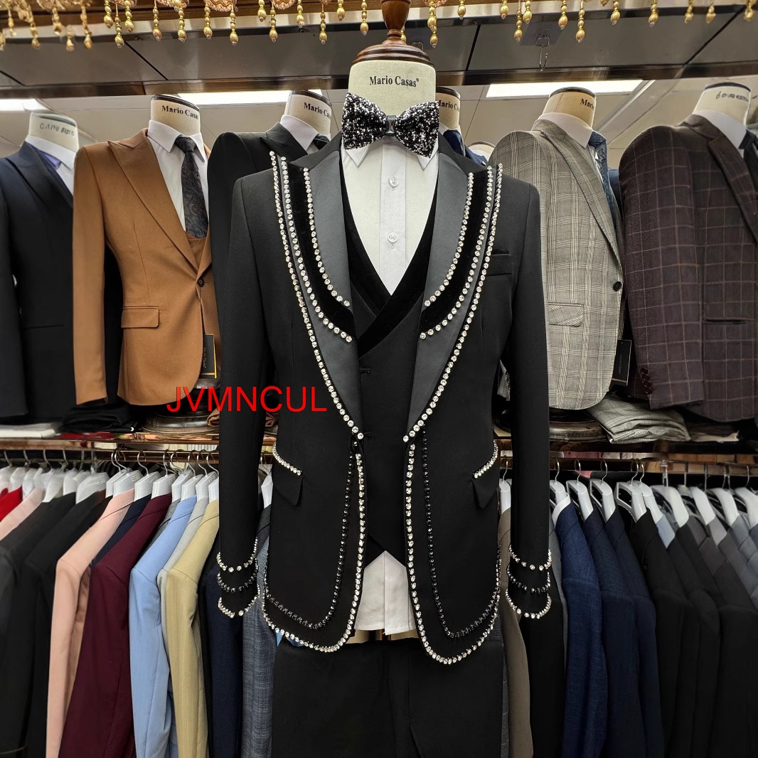 Men's Fashion 3 Piece Suit Sli - Men'S Formal Wear For Reception recensie en prijs