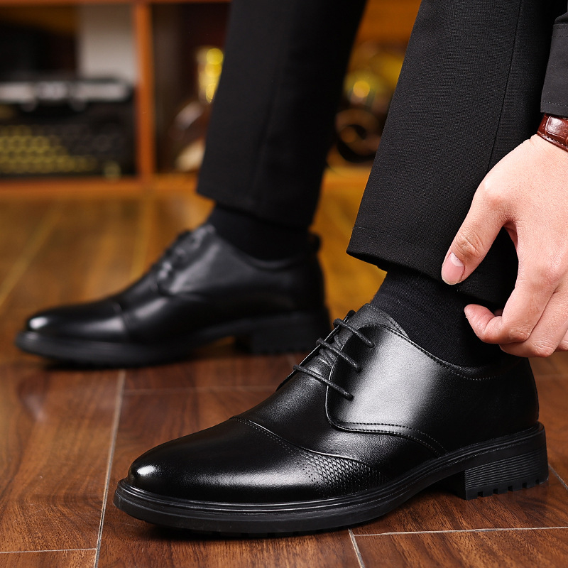 Mens Black Genuine Leather Tex - Formal Men Daily Wear Shoes recensie en prijs