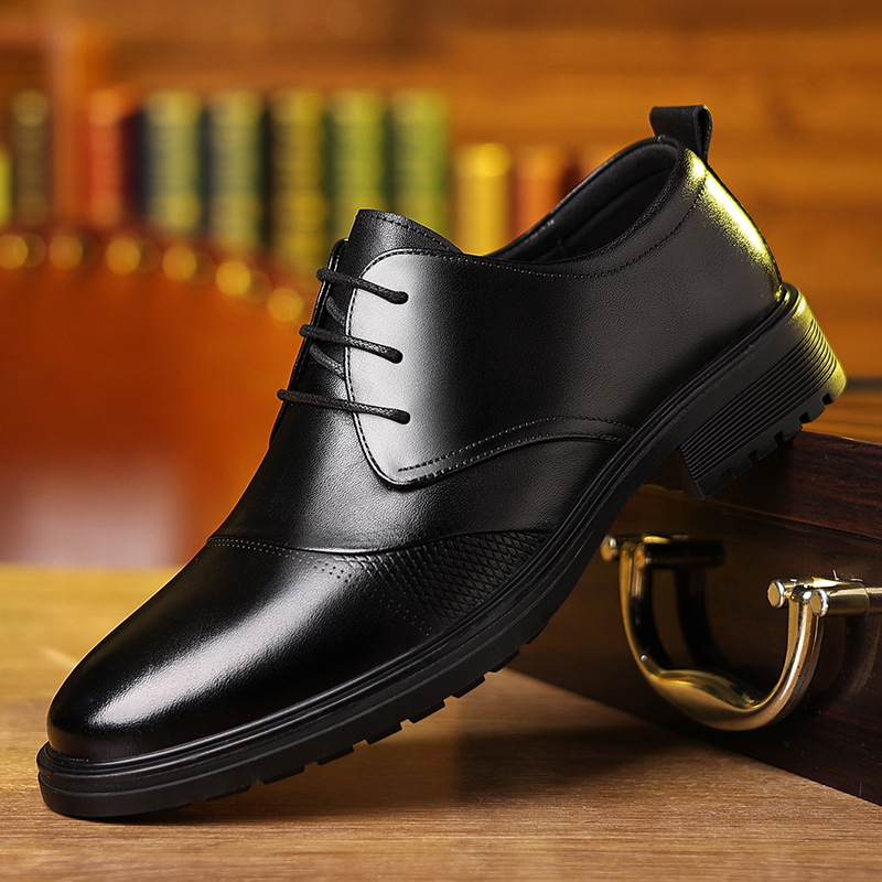 Mens Black Genuine Leather Tex - Formal Men Daily Wear Shoes recensie en prijs