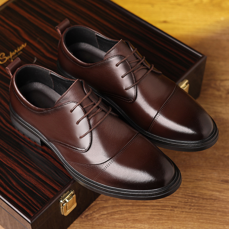 Mens Black Genuine Leather Tex - Formal Men Daily Wear Shoes recensie en prijs