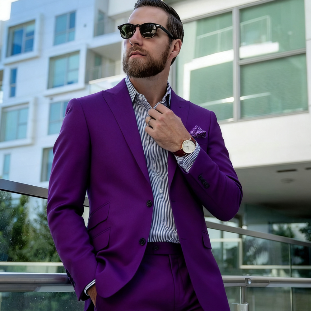 Blue Suit Men's Custom-Fit Ter - Men'S Formal Wear For Graduation recensie en prijs