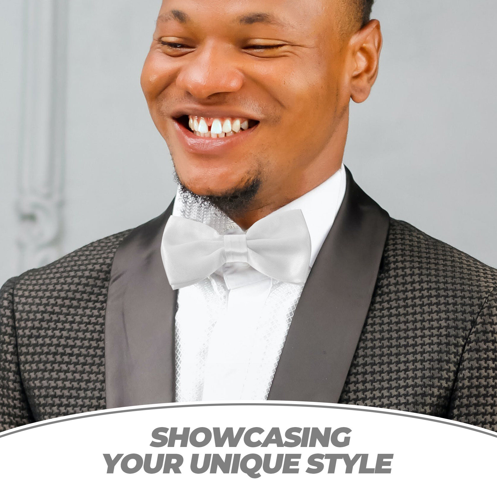 1Set Elegant Satin Bow Tie Cum - Men'S Formal Wear For Graduation recensie en prijs