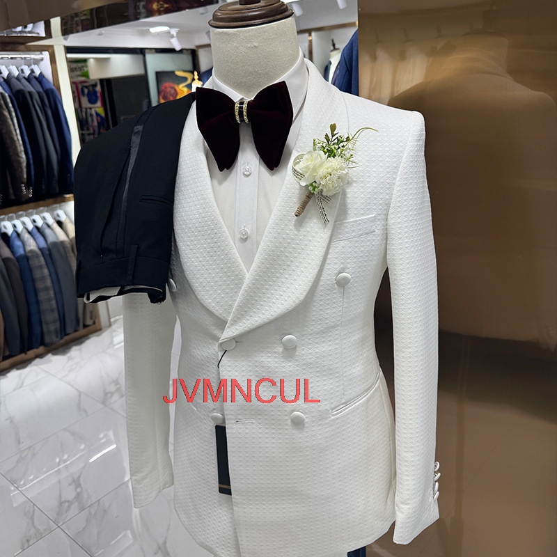 Men's Jacquard 3 Piece Suit Ta - Men'S Formal Wear For Reception recensie en prijs