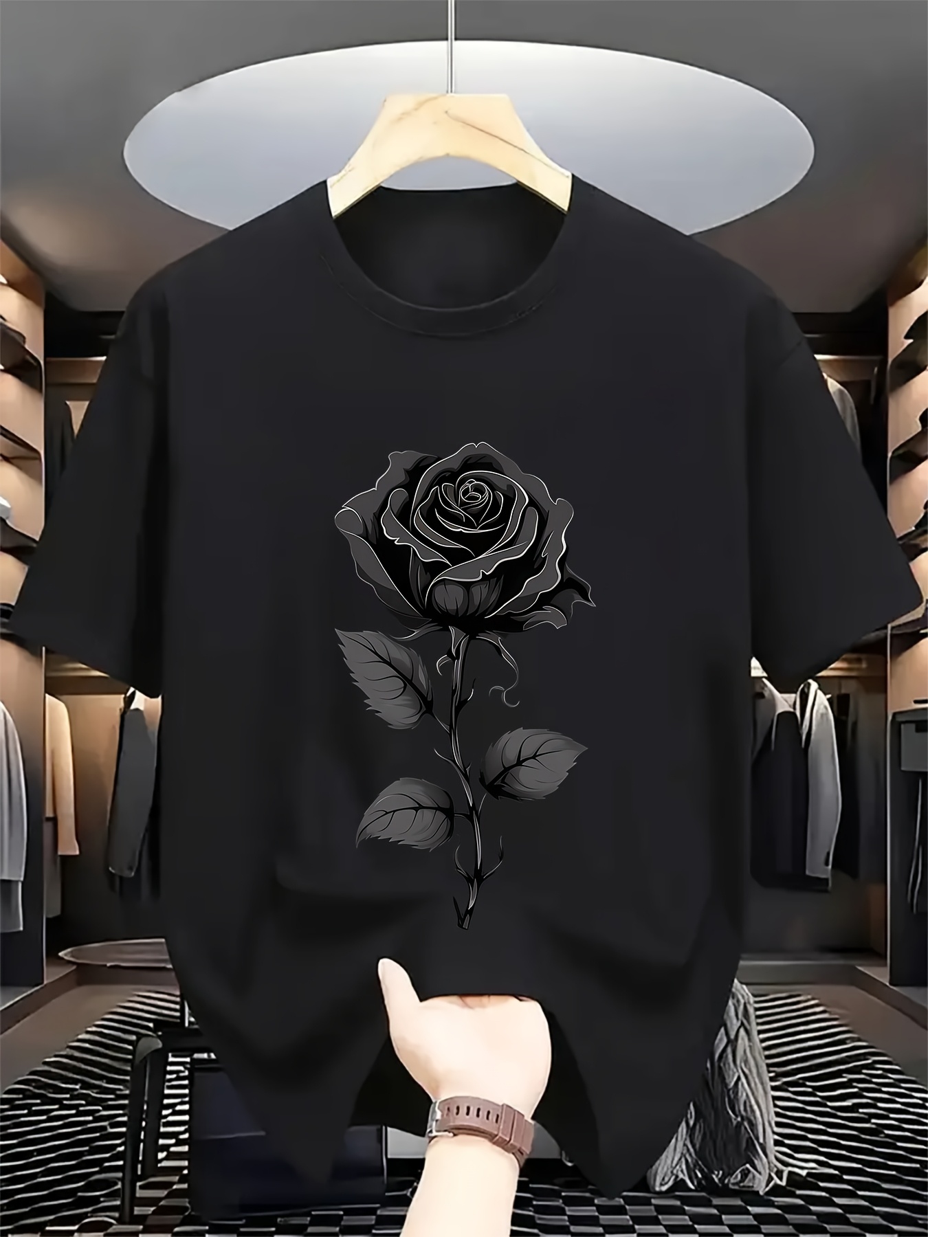 Men's Classic Retro Black Rose - Tall Men Formal Wear recensie en prijs