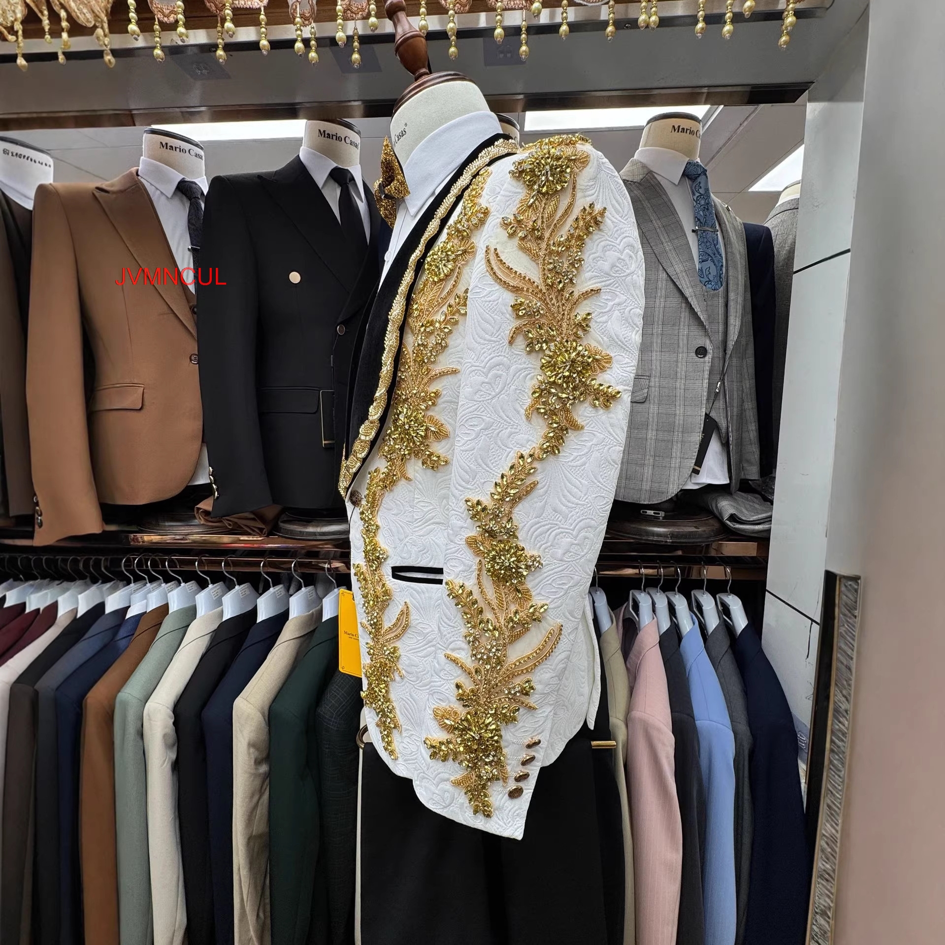Men's Luxury Handmade 3 Piece  - Men'S Formal Wear For Reception recensie en prijs