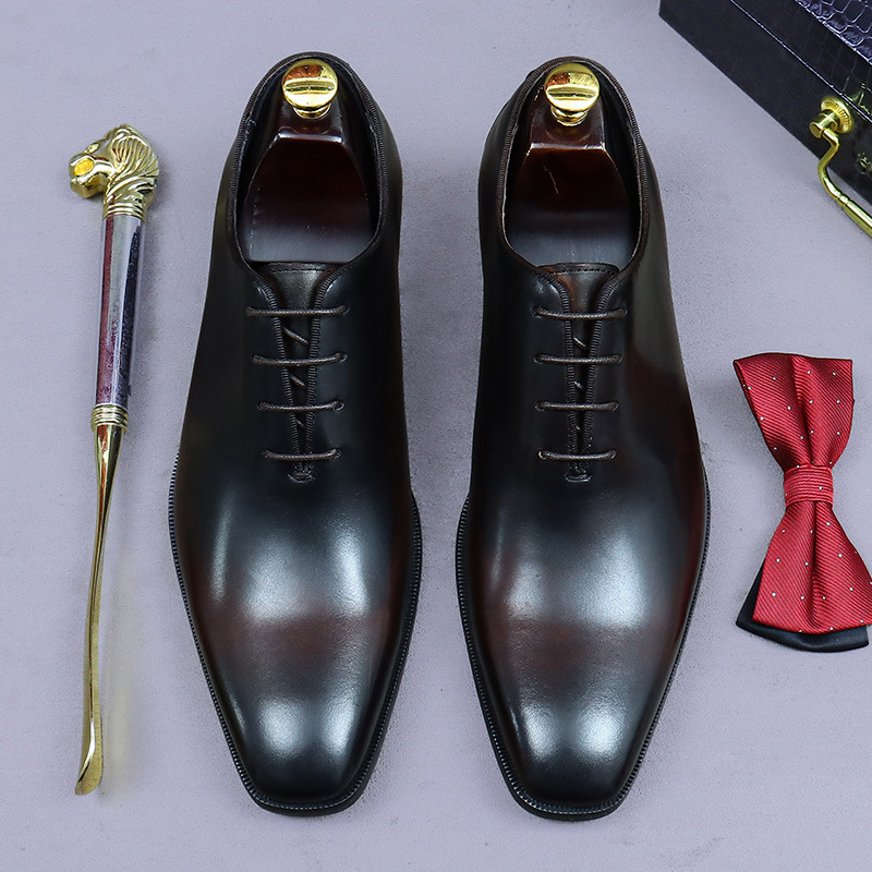 Designer Genuine Leather Mens  - Men Formal Wear Office recensie en prijs