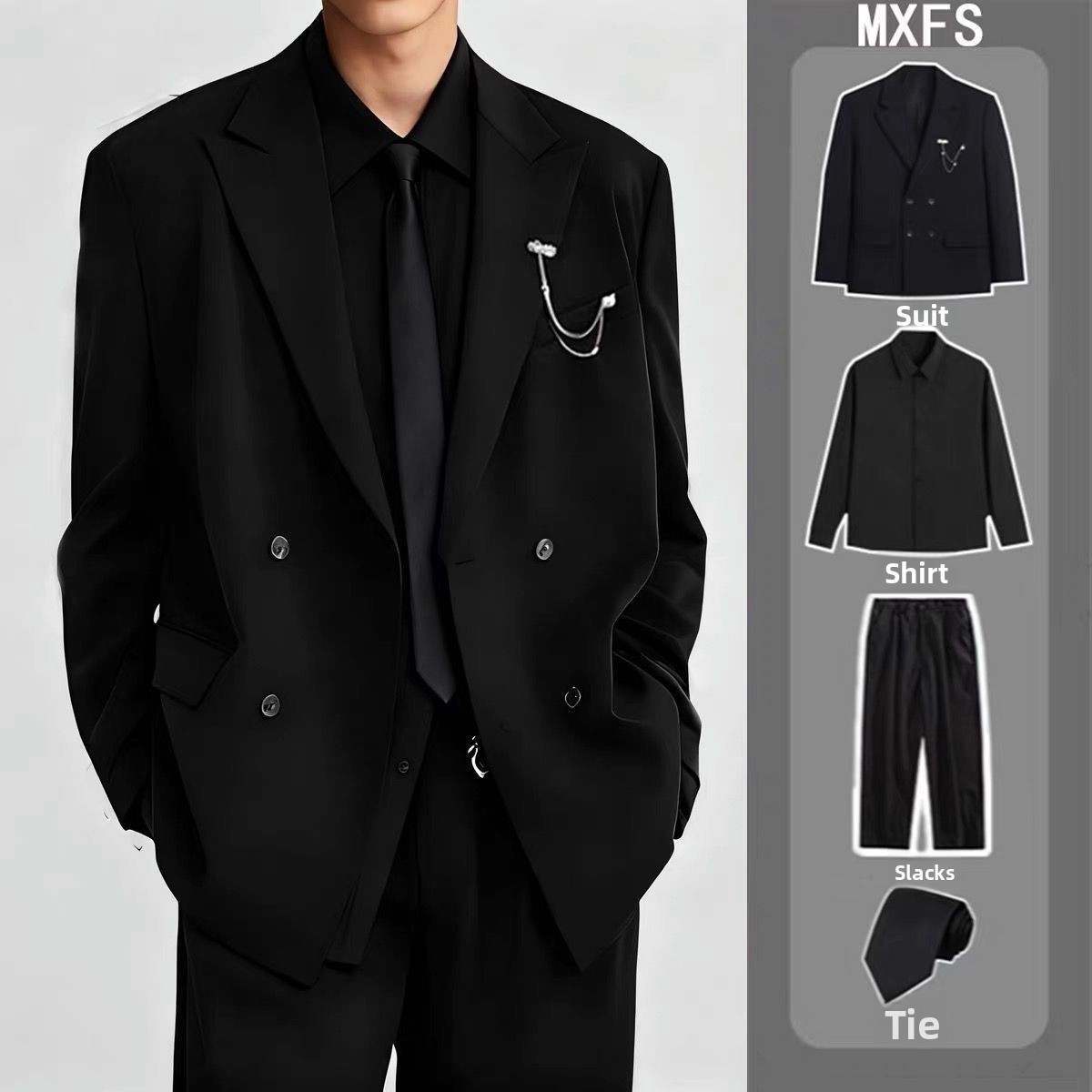 Casual Double-Breasted Wedding - Men'S Formal Wear For Engagement recensie en prijs