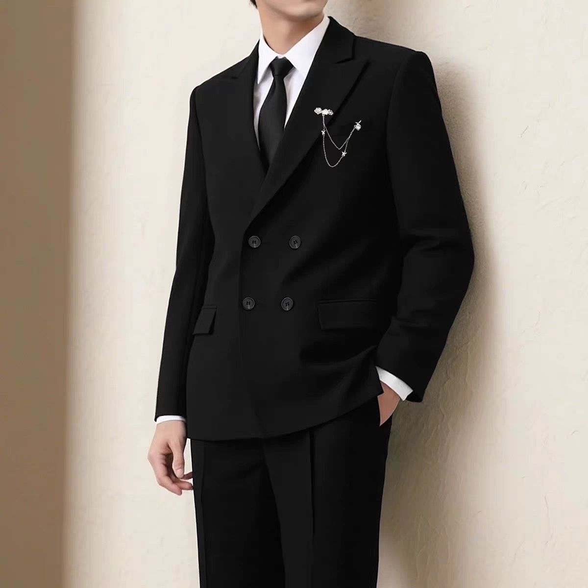 Casual Double-Breasted Wedding - Men'S Formal Wear For Engagement recensie en prijs